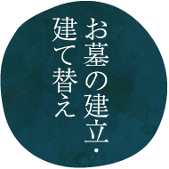 お墓の建立・建て替え